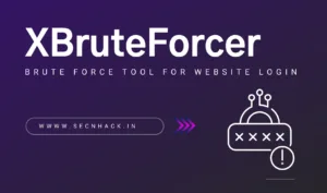 XBruteForcer – Brute Force Tool for Website Login